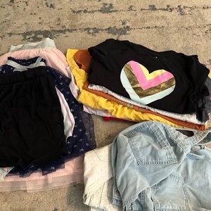 Girls size large clothing lot